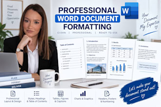 format and design your word document