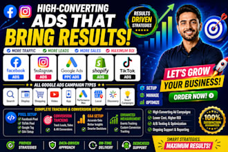 audit and optimize facebook ads campaign, performance max as a SEM specialist