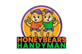 create a professional home repair handyman logo design