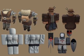 design custom roblox classic clothing roblox avatar gfx ugc as a roblox artist