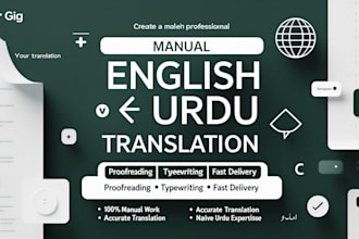 manually translate english to urdu, urdu to english