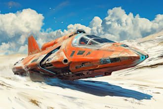 do sci fi spaceship design