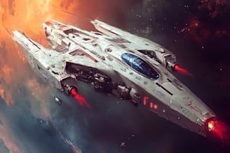 do sci fi spaceship design
