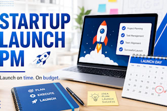 manage your startup product launch end to end