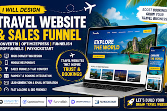 design convertri optimizepress funnelish dropfunnels paykickstart tour website