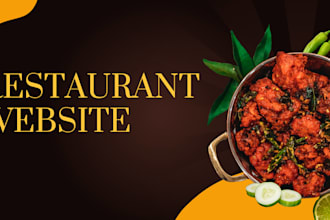 create a restaurant website with online ordering system