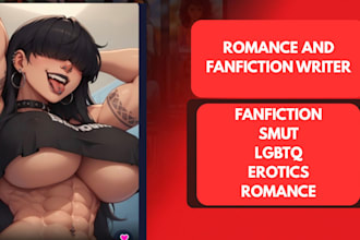 write nsfw fanfiction erotic anime manga smut kink furry romance story bdsm