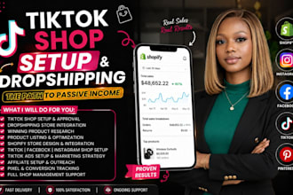 tiktok shop setup fix tik tok dropshipping tiktok shop marketing tiktok ads
