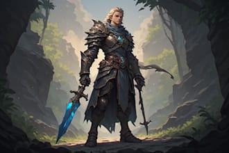 dnd, fantasy character and dnd character