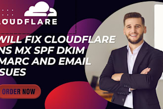 fix cloudflare dns mx spf dkim dmarc and email issues