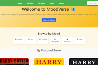 develop a website for your service