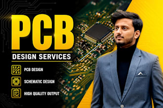 design professional pcb, schematic and arduino circuit