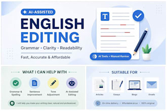 edit and polish english content using ai tools