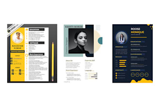 design a professional friendly resume and CV template