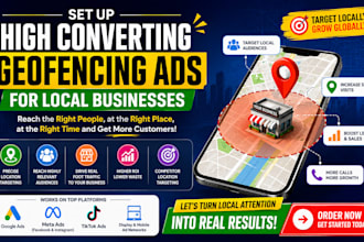 set up high converting geofencing ads for local businesses