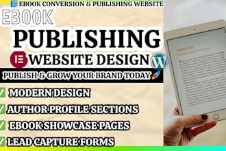 ebook publishing site publishing platform book website design kindle website