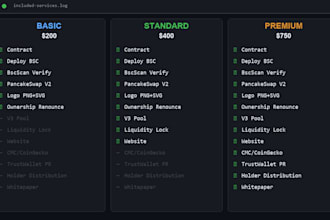 launch your complete crypto token on bsc from a to z