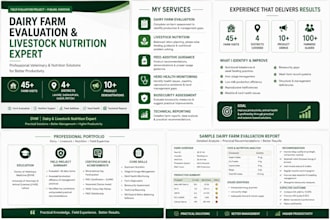 analyze your dairy farm and provide expert feed guidance