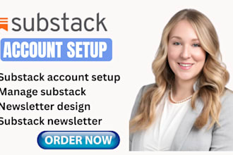 substack account setup manage substack newsletter design substack newsletter