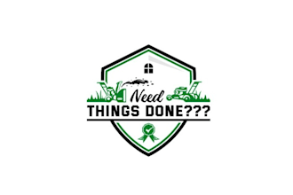 design landscaping and lawn things done logo