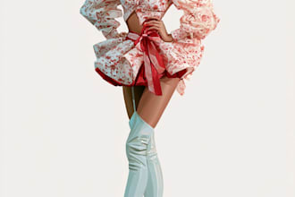 draw professional fashion illustrations and accessories