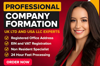 usa company formation ein setup us company setup, business startup register llc