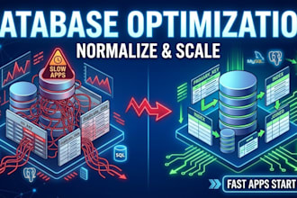 design and optimize your mysql or postgresql database schema
