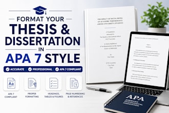 format your thesis and dissertation in apa 7 style