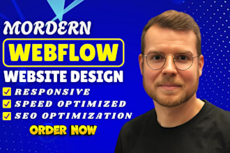 design, redesign webflow website as a webflow expert and develop webflow website