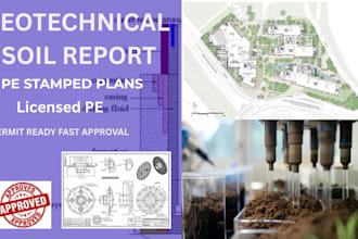 prepare septic site evaluation soil analysis reports ca tx fl permit approval