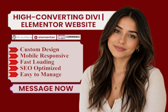 design divi wordpress website with divi expert developer