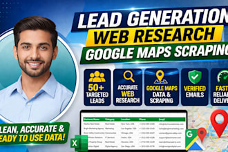 provide b2b leads , lead generation , virtual assistance