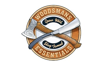 design lumber jacks grow wild logo