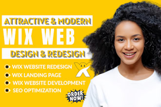wix website design wix website redesign wix redesign website wix development