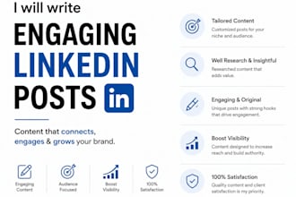 write engaging linkedin posts for personal brands