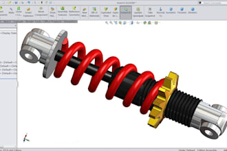 design 3d car part in solidworks, fusion360 and deliver step, stl, iges files