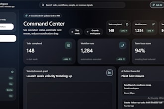 design and develop a premium ai saas landing page