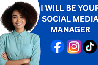 be your social media manager brand consultant