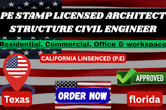 pe stamping for architectural plans, pe stamp in texas florida