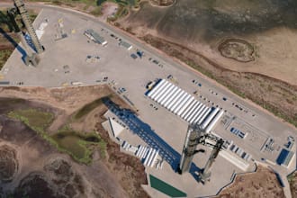 do 3d launch facility design, rocket launch pad, aerospace spaceport design