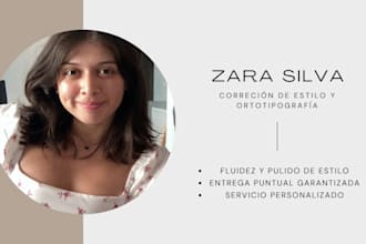 corrección de ortografía y estilo, redacción de contenidos