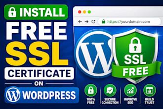 install free SSL certificate on wordpress website
