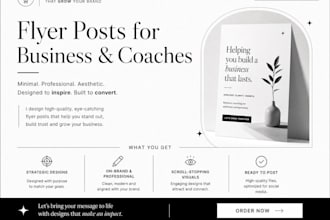 make ai generated flayer for business and coaches