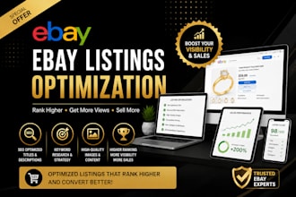 optimize your ebay listings to boost rankings and sales