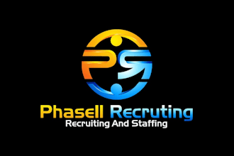 create a professional employment and recruitment logo