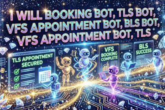 dev appointment bot,vfs bot,booking bot,vfs appointment bot,bls bot,tls bot