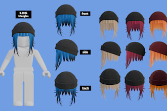 create quality roblox ugc accessories roblox skin hair clothing roblox head r15