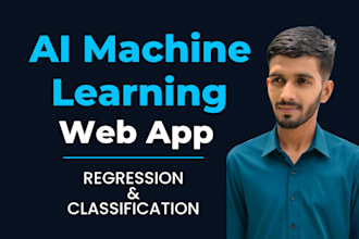 develop ai powered machine learning web app for prediction and classification