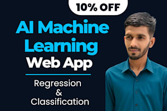develop ai powered machine learning web app for prediction and classification