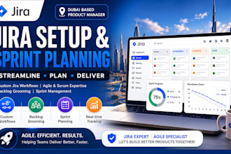 setup jira workflows, backlog grooming, and sprint planning